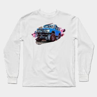 Bronco Art Print Long Sleeve T-Shirt